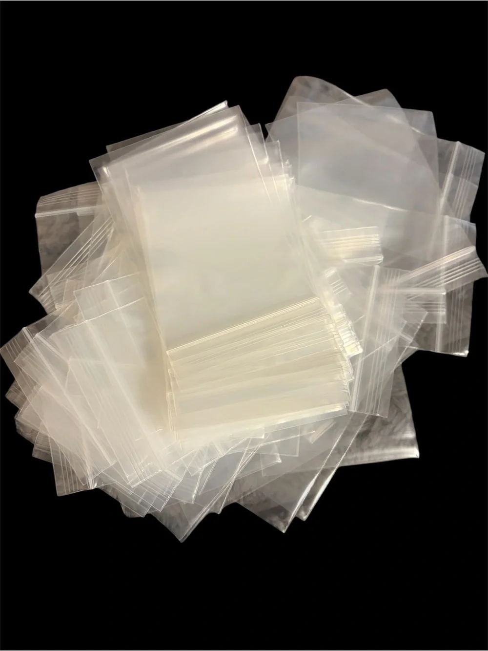 Pack of 98 Clear Plastic Bags